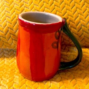 Big ceramic Halloween mug that was hand painted.